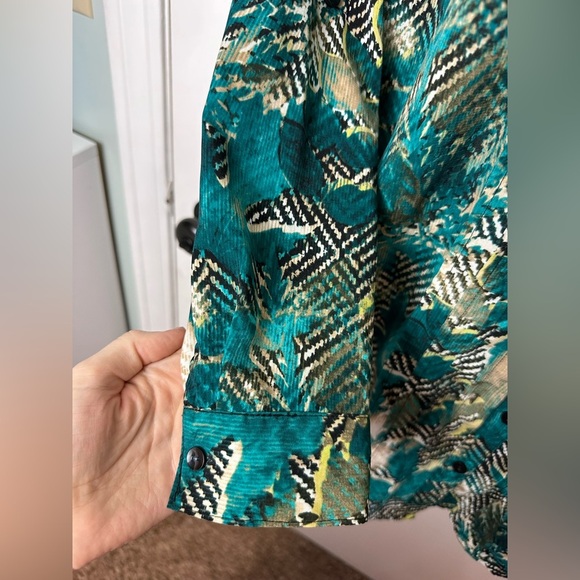 Catherine’s Button Down Blouse 18/20 1X #1653 - Picture 4 of 7